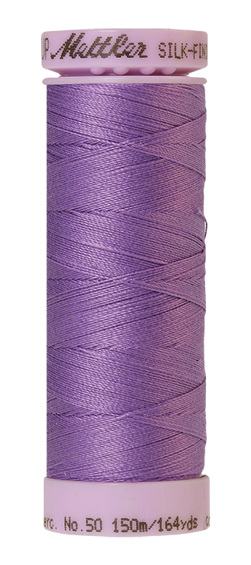 Mettler Silk-Finish Mercerized Cotton Thread, Color 0029, English Lavender