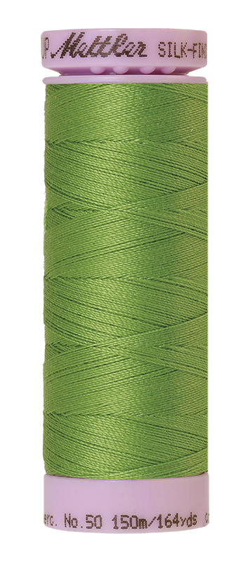 Mettler Silk-Finish Mercerized Cotton Thread, Color 1532, Foliage