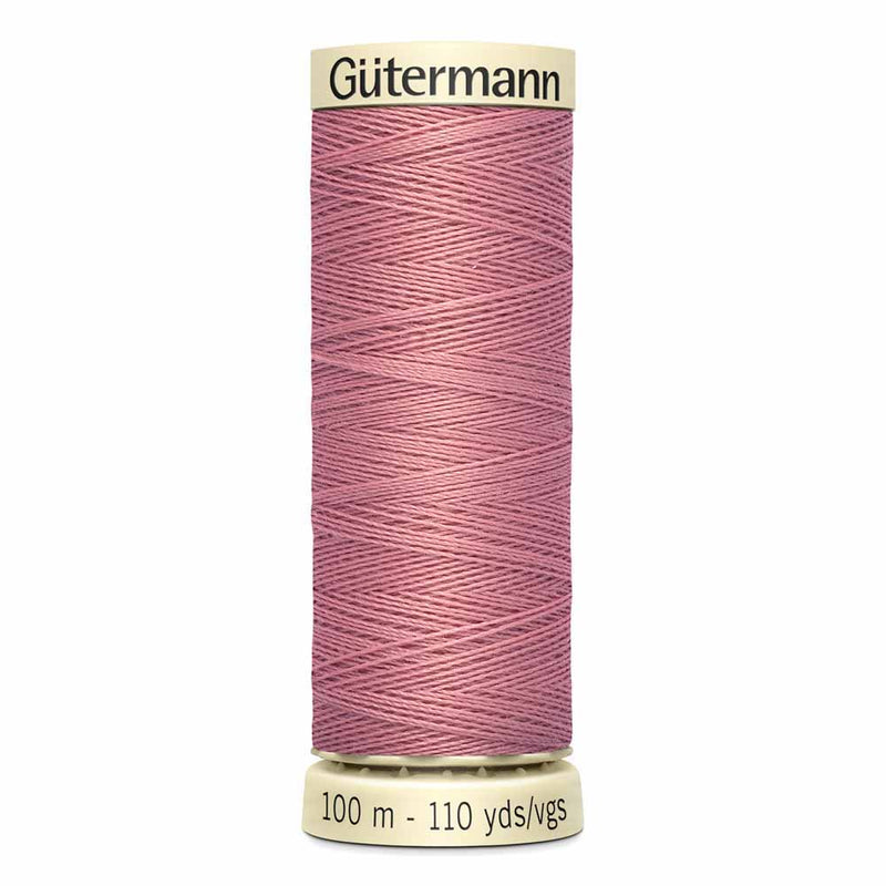 323 Old Rose 500m Gutermann Sew All Thread - Sew All 500m