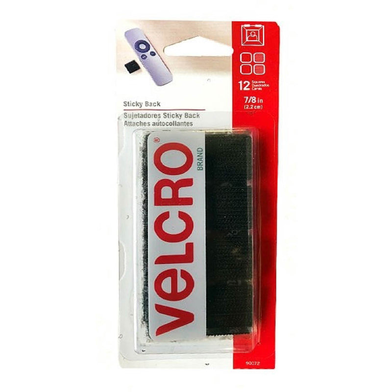 Velcro -package-sticky back - black