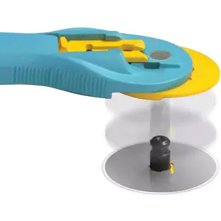 Olfa Splash Rotary Cutter -  45mm - Aqua