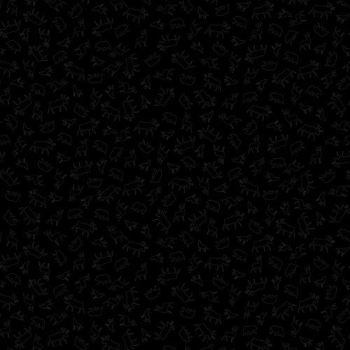 Back in Black - Deer Moose Bear