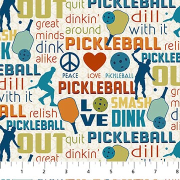 Pickleball - Cream Multi