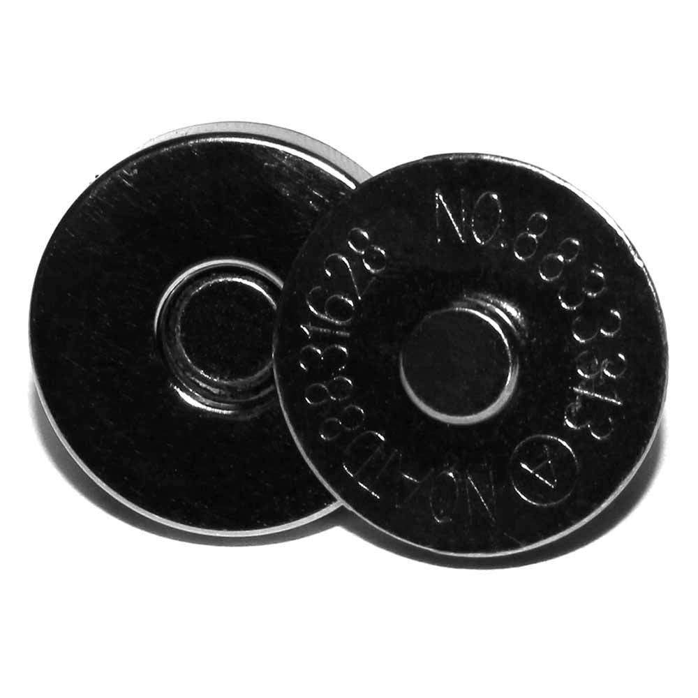 Magnetic Snaps- 13mm - Gunmetal