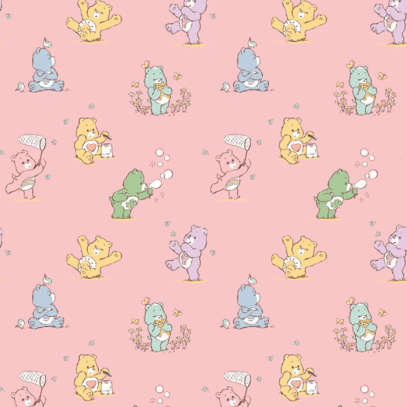 Flannel Playful Care Bears