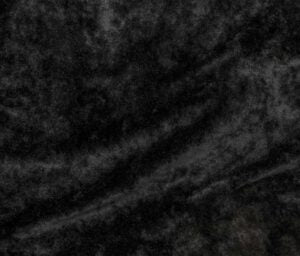 Plush Delux Velour - Black
