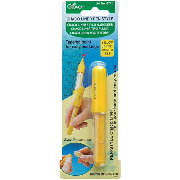 Clover  Chaco Liner Pen Style - Yellow