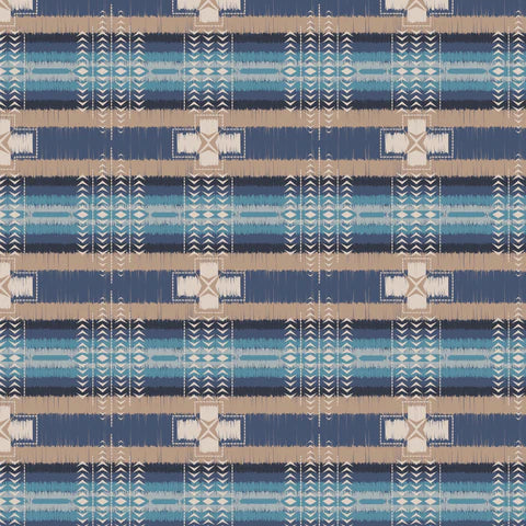 Fleece - Tribal Stripe - Multi