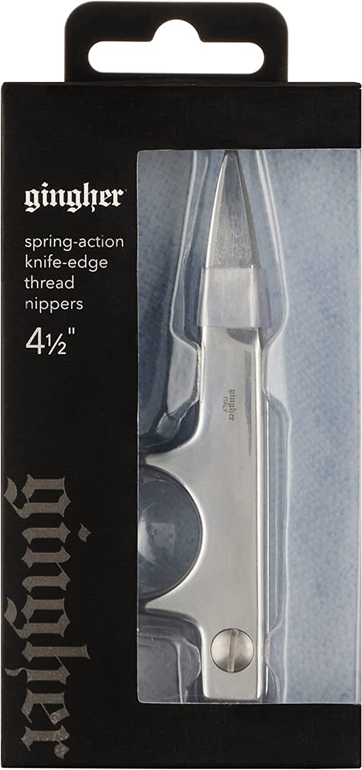 Gingher Spring Action Thread Snips