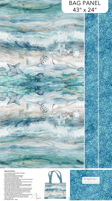 Sea Breeze - Tote Panel