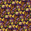 Gigi in the Garden - Pansies