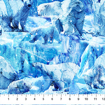 Illuminations Blue polar Bears
