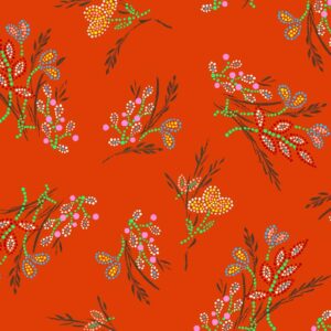 Free Spirit  - All Over Floral - Orange