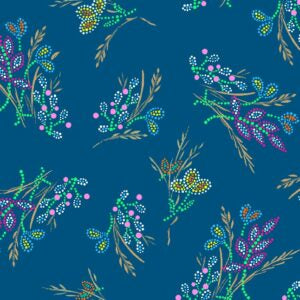 Free Spirit  - All Over Floral - Blue