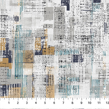 Urban Oasis Flannel - Multi Squares