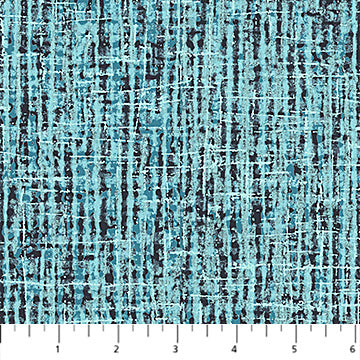 Urban Oasis Flannel - Turquoise Tweed