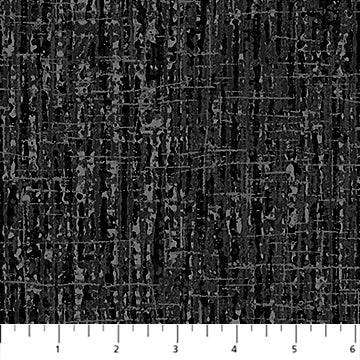 Urban Oasis Flannel - Black Tweed