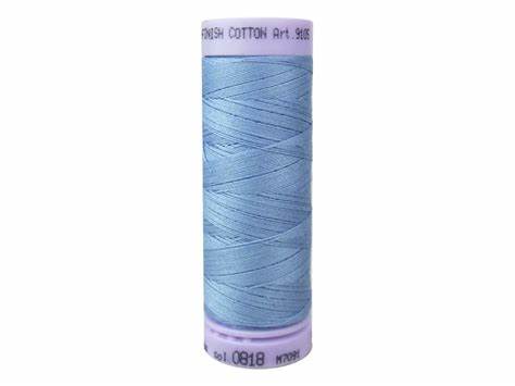 Mettler Silk-Finish Mercerized Cotton Thread, Color 0818, Sweet Boy