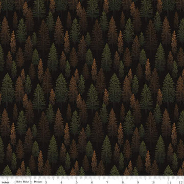 Pine Grove Trees - Black