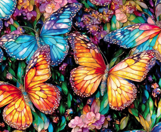 Gigi in the Garden - Butterflies