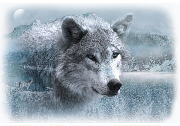 Call of the Wild - Panel Wolf - Frost