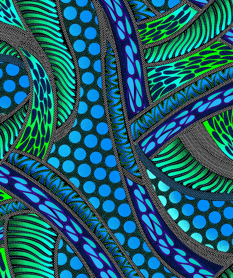 Turtle - Geo - Blue