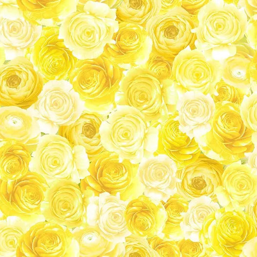 Lemon Bouquet - Packed Roses