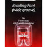 Beading Foot 9mm wide