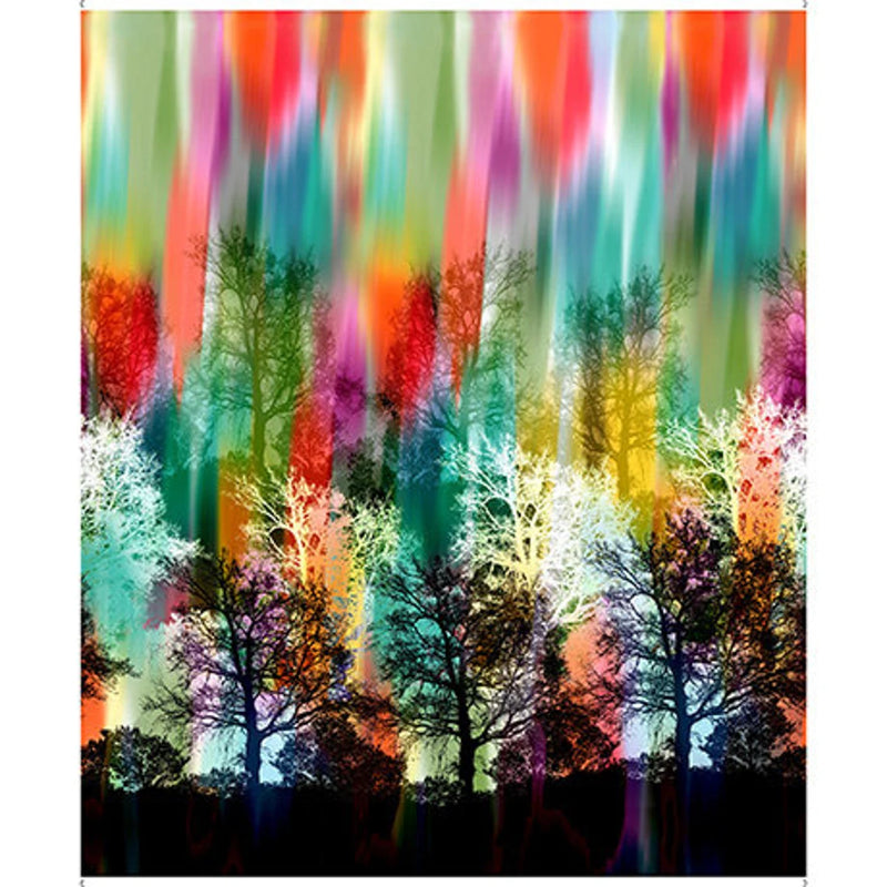 Tree Dance - Watercolor Tree Border