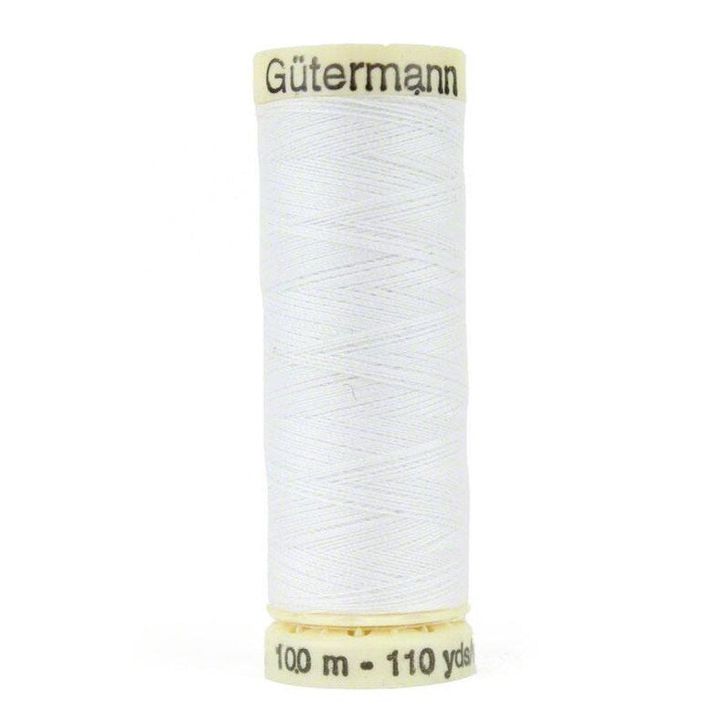 GÜTERMANN Sew-All Thread, Color 20, White