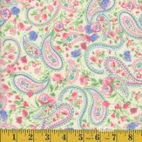 Flannel - Paisley Tapestry Ivory