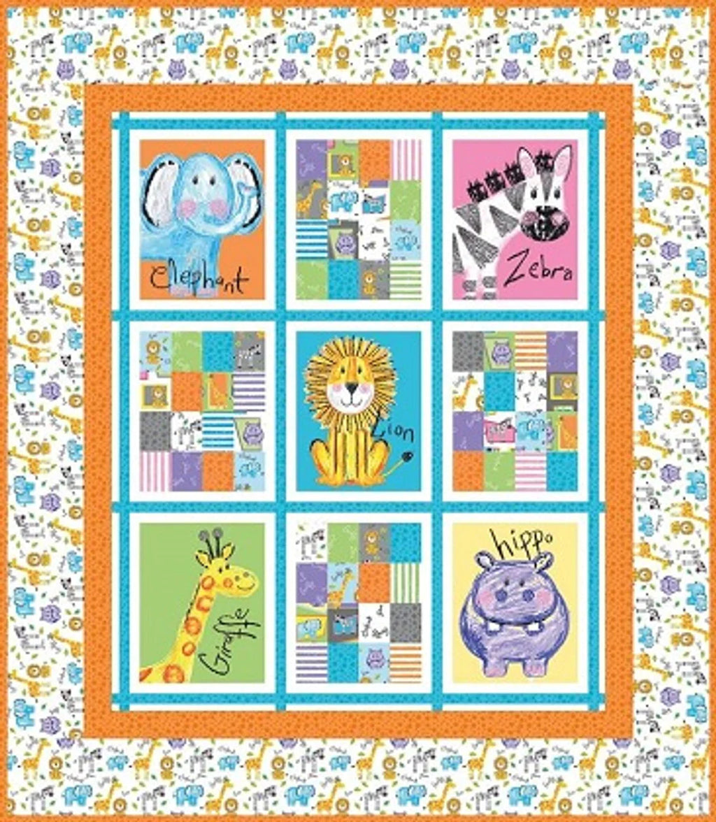 Crayola Colorful Friends Quilt Kits