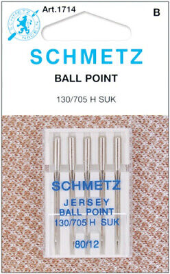 Schmetz Needles - Jersey/Ball PointNeedles 80/12