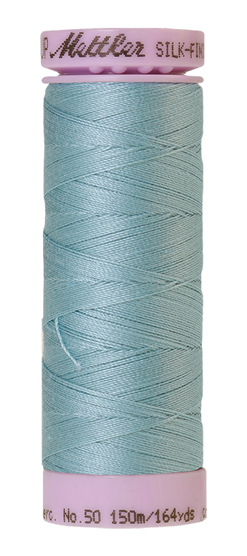 Mettler Silk-Finish Mercerized Cotton Thread, Color 0020, Rough Sea