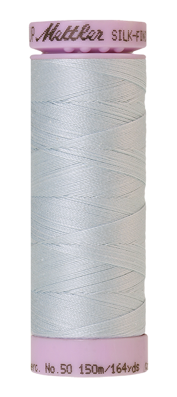 Mettler Silk-Finish Mercerized Cotton Thread, Color 0039, Starlight Blue