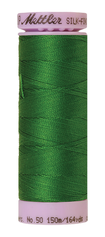 Mettler Silk-Finish Mercerized Cotton Thread, Color 0214, Treetop