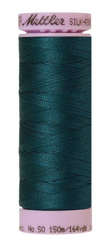 Mettler Silk-Finish Mercerized Cotton Thread, Color 0314, Spruce