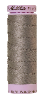 Mettler Silk-Finish Mercerized Cotton Thread, Color 0322, Rain Cloud