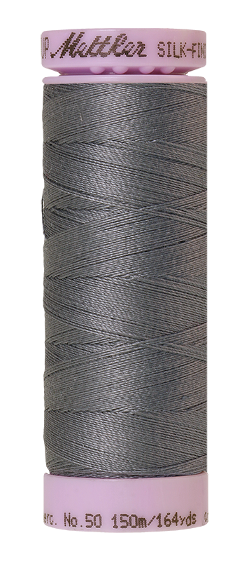 Mettler Silk-Finish Mercerized Cotton Thread, Color 0342, Flint Stone
