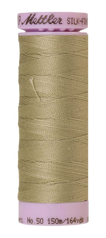 Mettler Silk-Finish Mercerized Cotton Thread, Color 0379, Stone