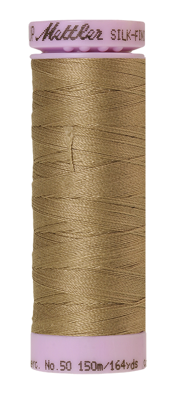 Mettler Silk-Finish Mercerized Cotton Thread, Color 0380, Dried Clay