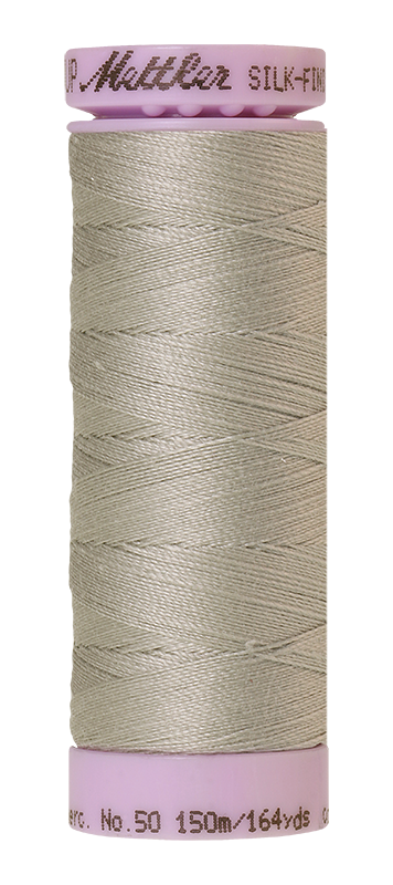 Mettler Silk-Finish Mercerized Cotton Thread, Color 0412, Fieldstone