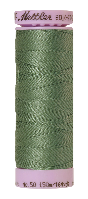 Mettler Silk-Finish Mercerized Cotton Thread, Color 0646, Palm Leaf