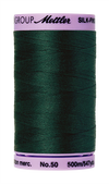 Mettler Silk-Finish Mercerized Cotton Thread, Color 0757, Swamp