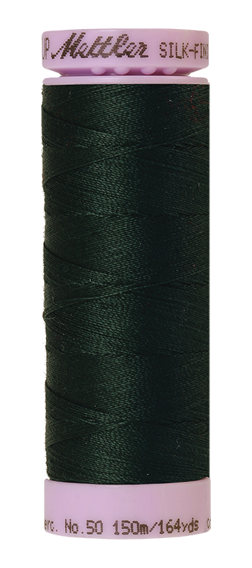 Mettler Silk-Finish Mercerized Cotton Thread, Color 0759, Spruce Forest