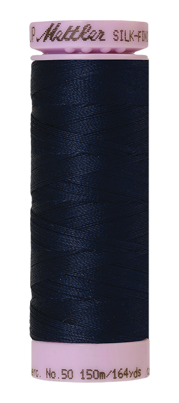 Mettler Silk-Finish Mercerized Cotton Thread, Color 0805, Concord