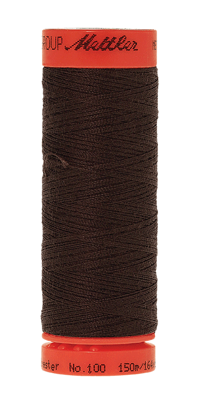 Mettler Metrosene® Universal Thread, Color 1002, Very Dark Brown