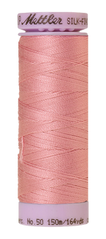 Mettler Silk-Finish Mercerized Cotton Thread, Color 1057, Rose Quartz