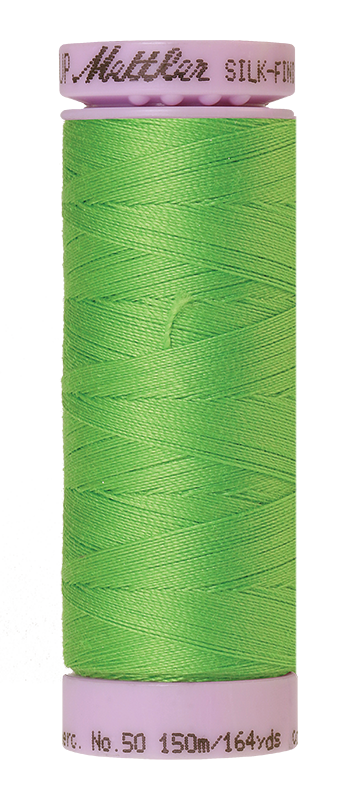 Mettler Silk-Finish Mercerized Cotton Thread, Color 1099, Light Kelly