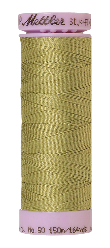 Mettler Silk-Finish Mercerized Cotton Thread, Color 1148, Seaweed